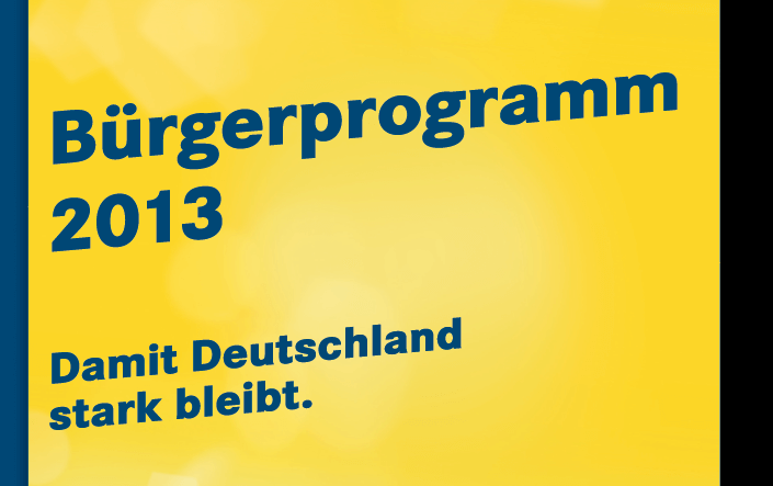 Programm der FDP