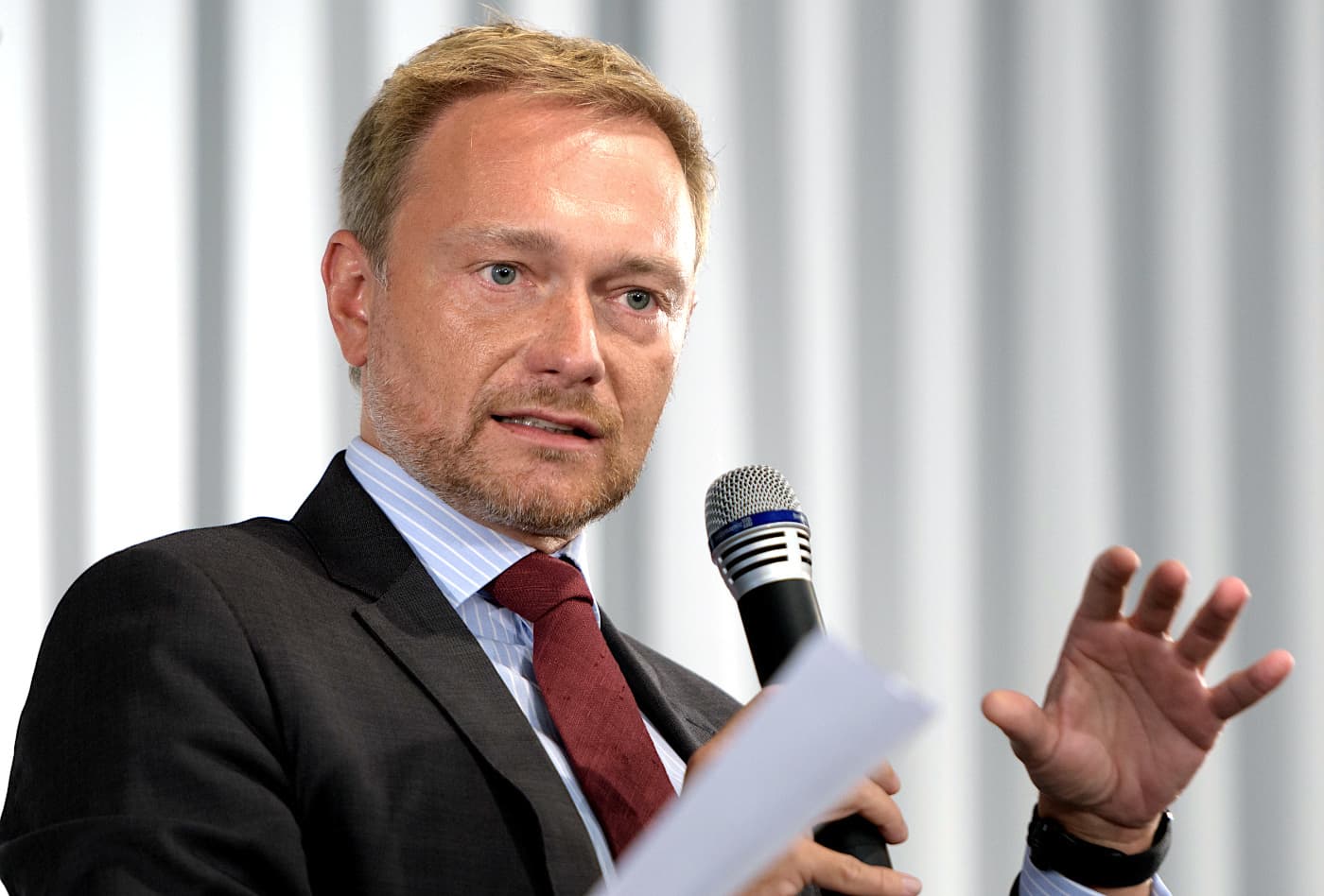 Spitzenkandidat der FDP bei der Bundestagswahl 2021 - Christian Lindner