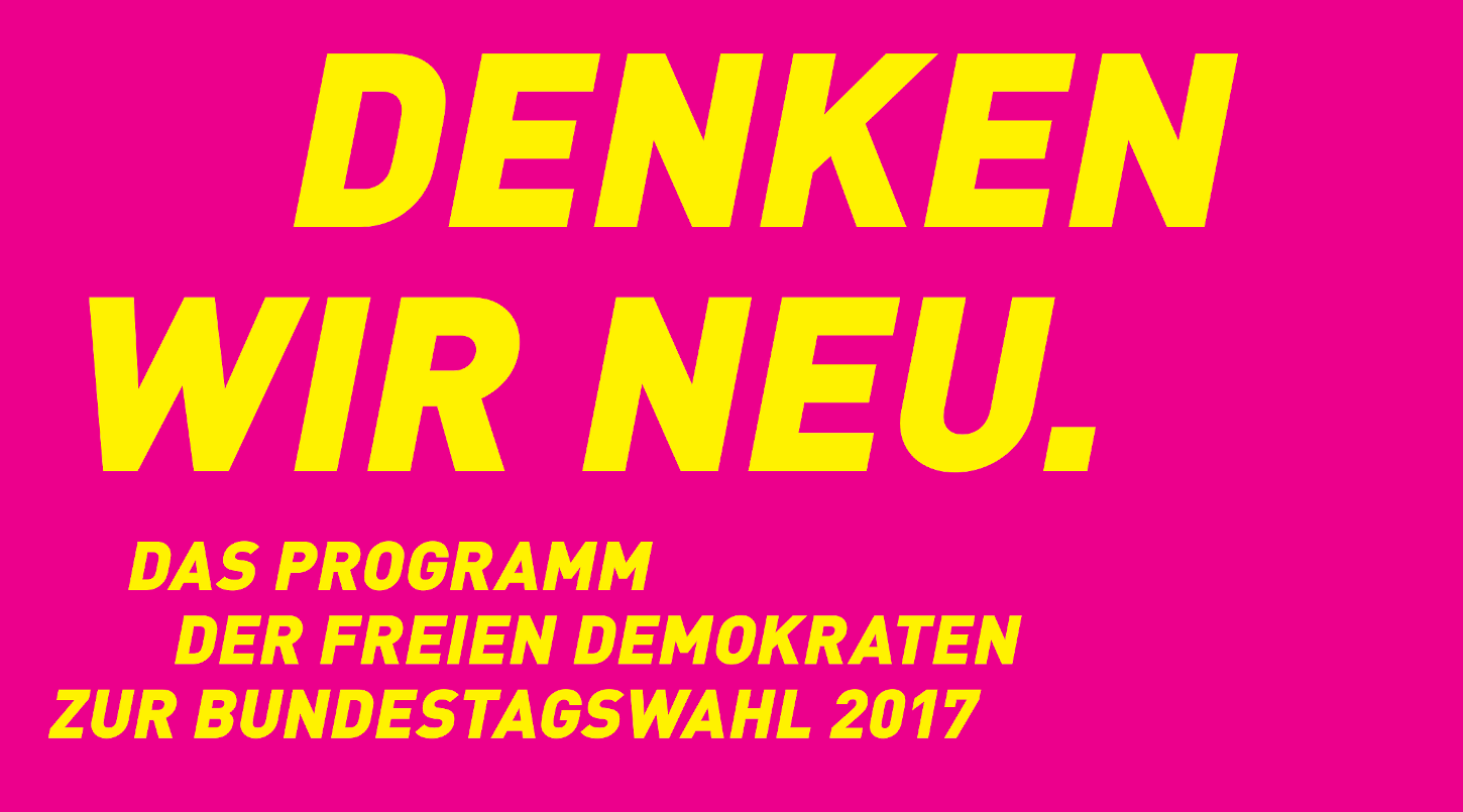 Wahlprogramm der FDP