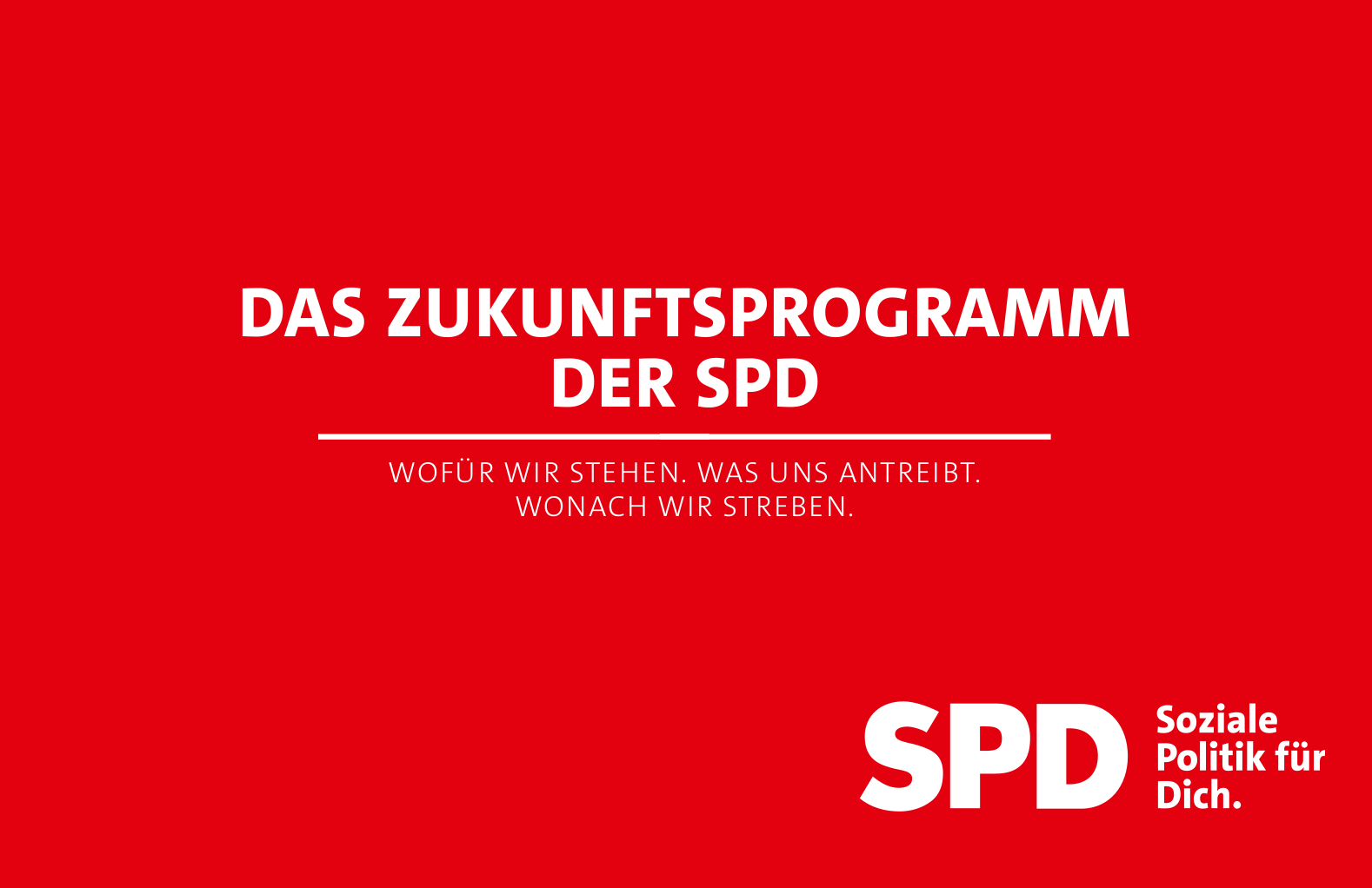 SPD, Programm für die Bundestagswahl 2021