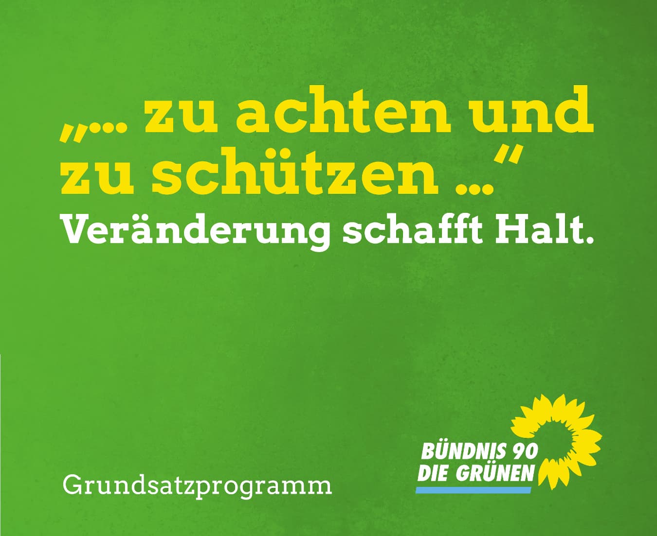 Programm der Grünen (Grundsatzprogramm)