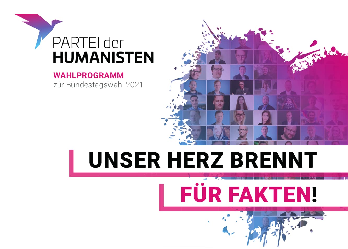 Die Humanisten - Wahlprogramm zur Bundestagswahl 2021