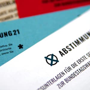 Volksabstimmung Abstimmung21 am Wahltag der Bundestagswahl