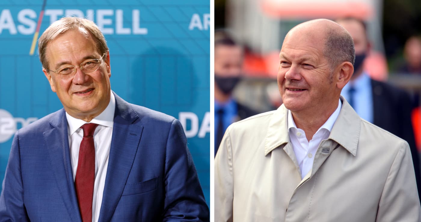 Wer wird Kanzler, Laschet oder Scholz? Bundestagswahl 2021